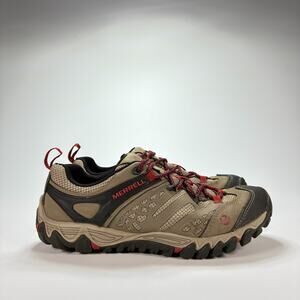 Merrell All Out Blaze Brown Vent Mid Hiking Boots J32808 Women's Size 8.5